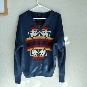 Pendleton Graphic Cotton Sweater Women’s S